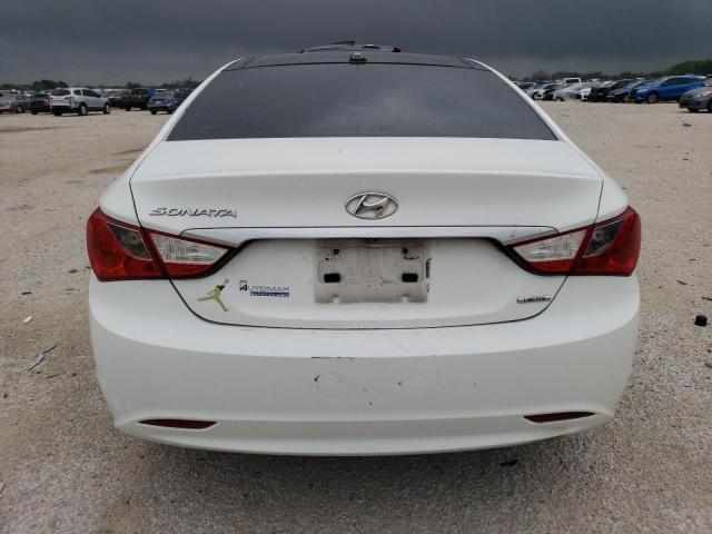 5NPEC4AC4CH367780 - 2012 HYUNDAI SONATA SE WHITE photo 6