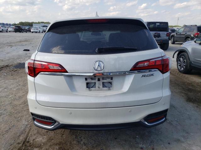 5J8TB3H77JL000573 - 2018 ACURA RDX ADVANCE WHITE photo 6