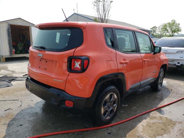 ZACCJBAT9GPC82500 - 2016 JEEP RENEGADE SPORT ORANGE photo 3