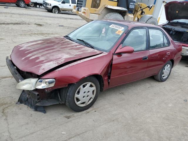 2T1BR12E7XC116034 - 1999 TOYOTA COROLLA VE BURGUNDY photo 1