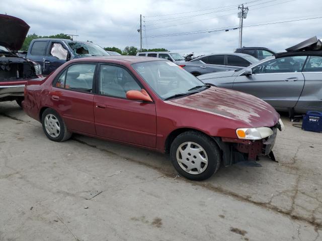 2T1BR12E7XC116034 - 1999 TOYOTA COROLLA VE BURGUNDY photo 4