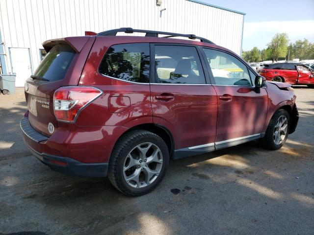 JF2SJAXC3GH482133 - 2016 SUBARU FORESTER 2.5I TOURING BURGUNDY photo 3