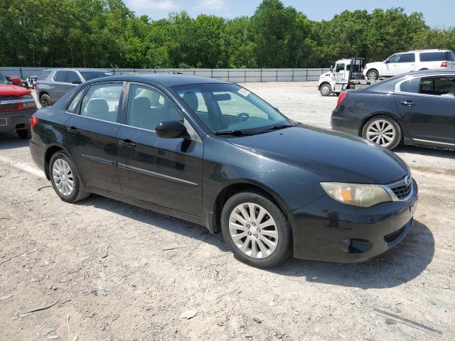 JF1GE61628H515008 - 2008 SUBARU IMPREZA 2.5I BLACK photo 4