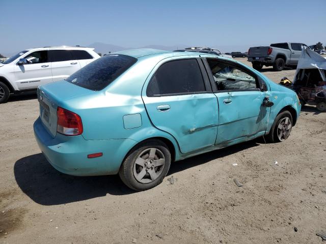 KL1TD52605B288069 - 2005 CHEVROLET AVEO BASE BLUE photo 3