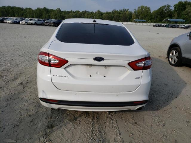 3FA6P0H78ER125820 - 2014 FORD FUSION SE WHITE photo 6