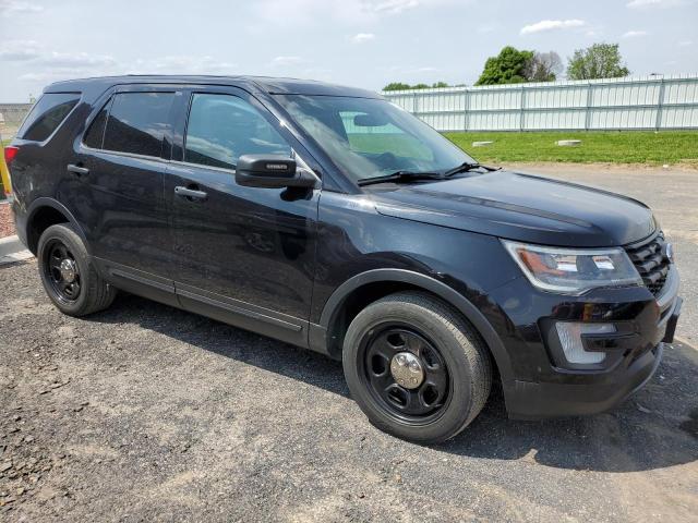 1FM5K8AR5KGB45293 - 2019 FORD EXPLORER POLICE INTERCEPTOR BLACK photo 4