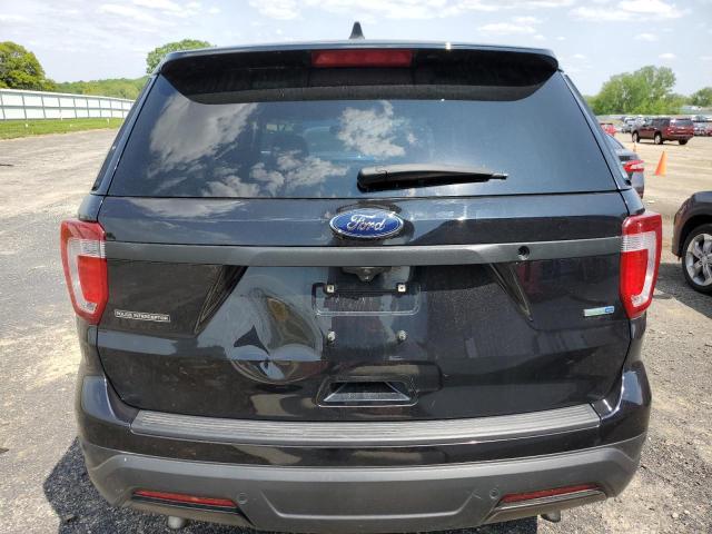 1FM5K8AR5KGB45293 - 2019 FORD EXPLORER POLICE INTERCEPTOR BLACK photo 6