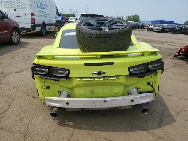 1G1FF1R75K0153967 - 2019 CHEVROLET CAMARO SS GREEN photo 6