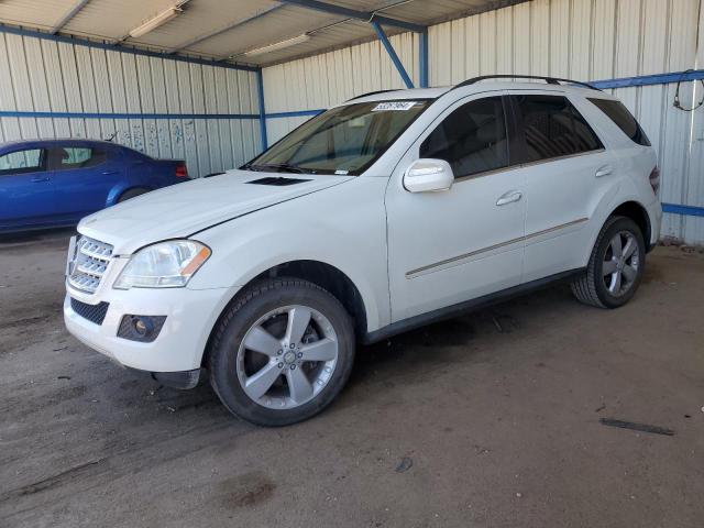4JGBB8GBXAA537054 - 2010 MERCEDES-BENZ ML 350 4MATIC WHITE photo 1