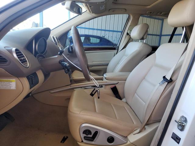 4JGBB8GBXAA537054 - 2010 MERCEDES-BENZ ML 350 4MATIC WHITE photo 7