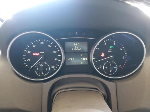 4JGBB8GBXAA537054 - 2010 MERCEDES-BENZ ML 350 4MATIC WHITE photo 9