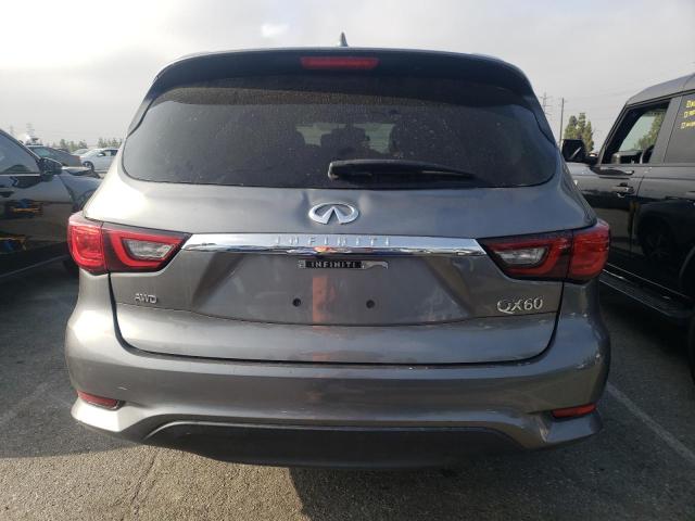 5N1DL0MM7LC525416 - 2020 INFINITI QX60 LUXE GRAY photo 6