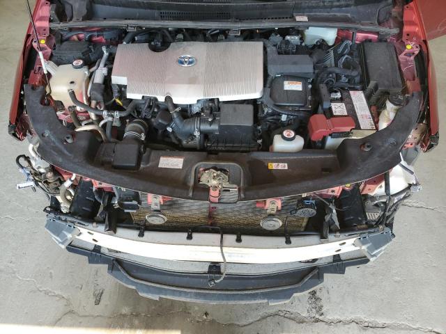 JTDKARFP7J3101857 - 2018 TOYOTA PRIUS PRIM 红色 照片 11