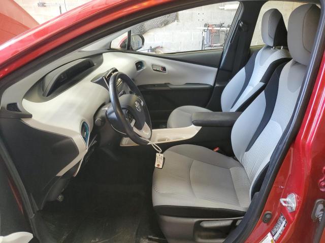 JTDKARFP7J3101857 - 2018 TOYOTA PRIUS PRIM 红色 照片 7