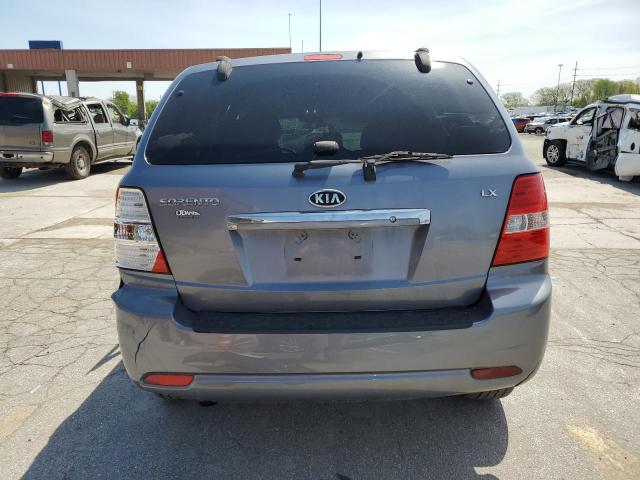 KNDJD735985770205 - 2008 KIA SORENTO EX GRAY photo 6