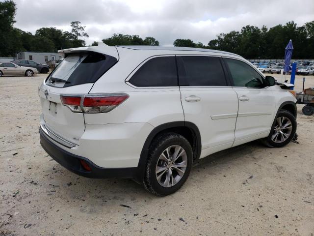 5TDKKRFH8FS071683 - 2015 TOYOTA HIGHLANDER XLE Ağ foto 3