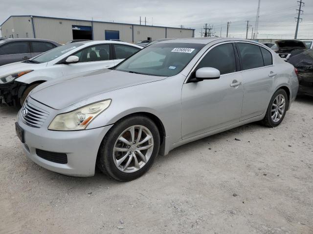 JNKBV61E67M707337 - 2007 INFINITI G35 SILVER photo 1