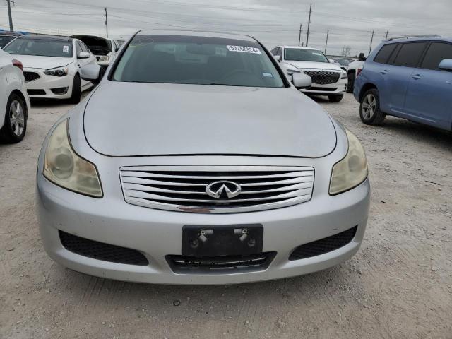 JNKBV61E67M707337 - 2007 INFINITI G35 SILVER photo 5