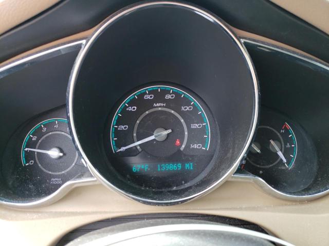 1G1ZC5E08CF254747 - 2012 CHEVROLET MALIBU 1LT WHITE photo 9