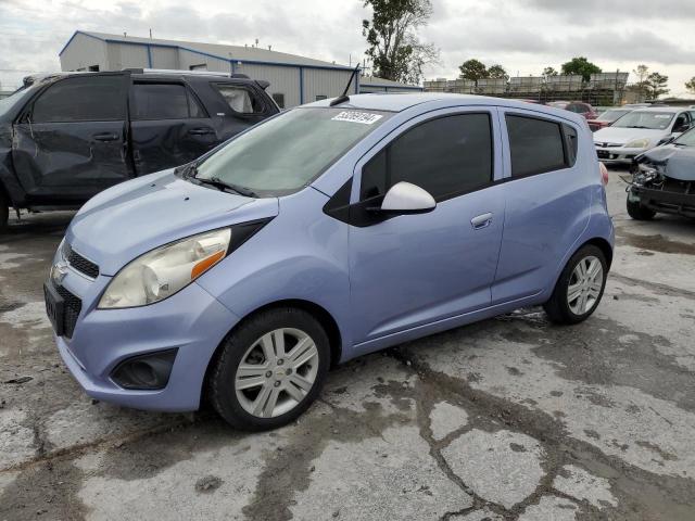 KL8CB6S95EC493274 - 2014 CHEVROLET SPARK LS BLUE photo 1