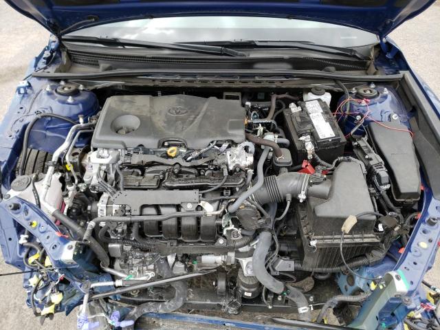 4T1G11BK0PU073447 - 2023 TOYOTA CAMRY SE NIGHT SHADE BLUE photo 11