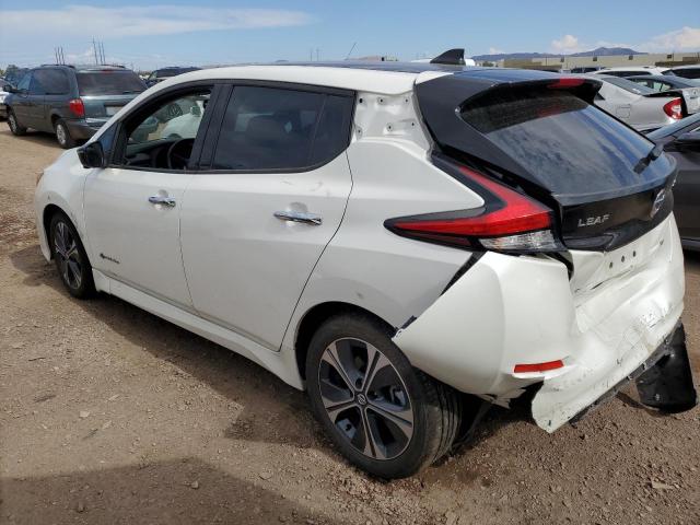 1N4AZ1CP9KC305612 - 2019 NISSAN LEAF S WHITE photo 2