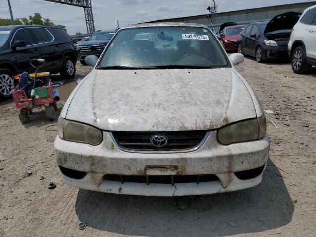 2T1BR12E32C563825 - 2002 TOYOTA COROLLA CE WHITE photo 5