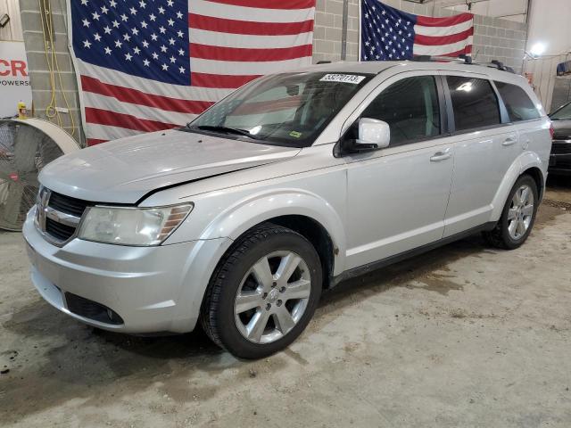 3D4PG5FV2AT251135 - 2010 DODGE JOURNEY SXT SILVER photo 1