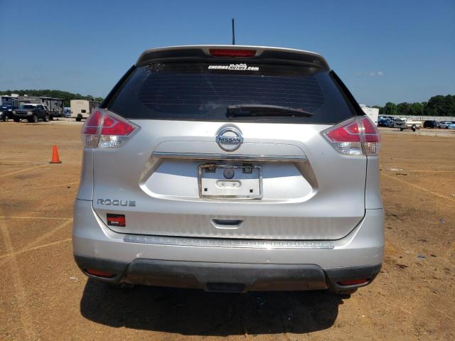 KNMAT2MT6GP631087 - 2016 NISSAN ROGUE S SILVER photo 6