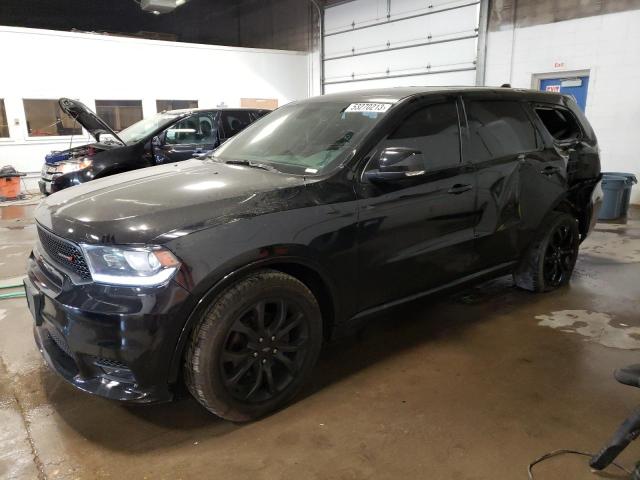 1C4RDJDG2KC836497 - 2019 DODGE DURANGO GT BLACK photo 1