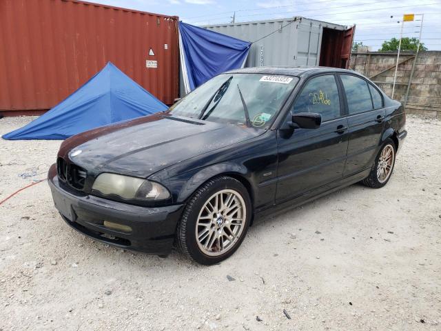 WBAAV33421FV05605 - 2001 BMW 3 SER I BLACK photo 1