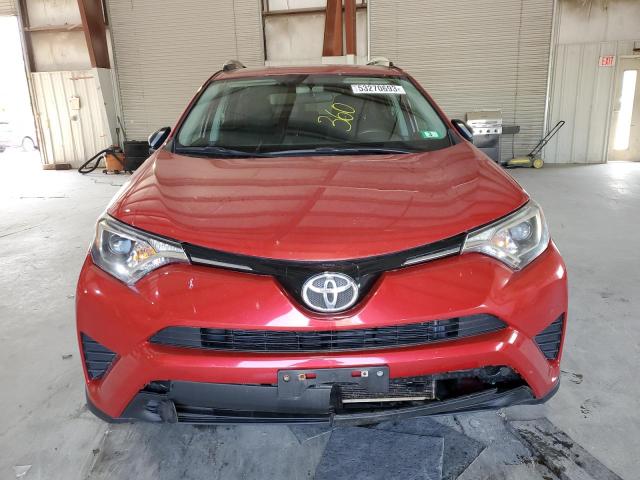 2T3BFREV0GW494236 - 2016 TOYOTA RAV4 LE RED photo 5