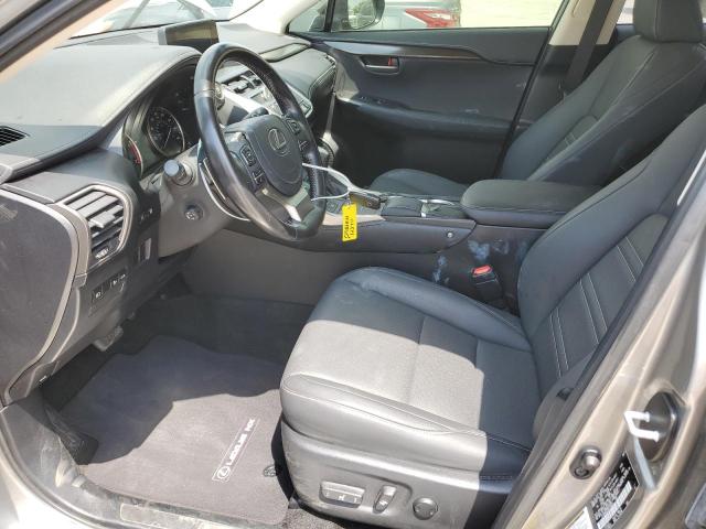 JTJDARBZ4M2190603 - 2021 LEXUS NX 300 BASE გრაფიტი ფოტო 7