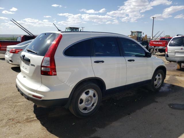 5J6RE4H31AL027152 - 2010 HONDA CR-V LX WHITE photo 3