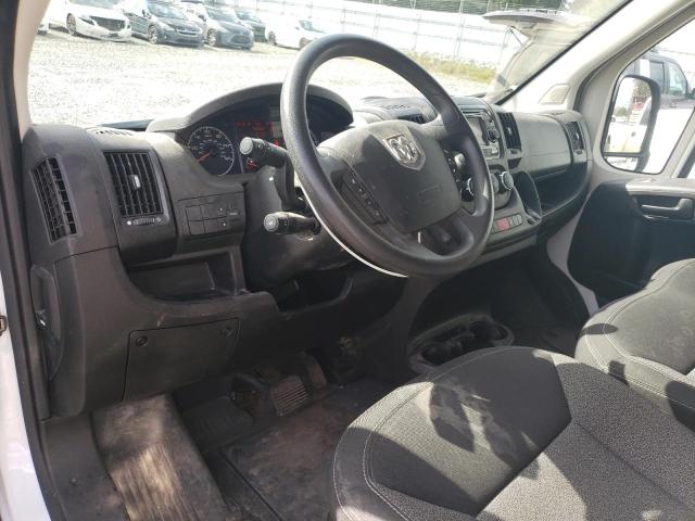 3C6TRVDG0HE523519 - 2017 RAM PROMASTER 2500 HIGH WHITE photo 8