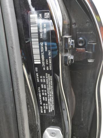 ZARFANBN1L7634142 - 2020 ALFA ROMEO GIULIA TI BLACK photo 12