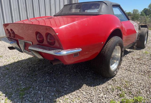 194678S401022 - 1968 CHEVROLET CORVETTE RED photo 4