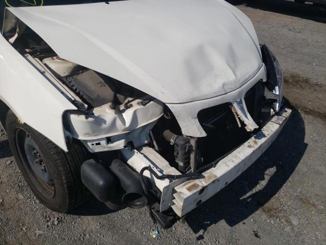 1G2ZF57B884146567 - 2008 PONTIAC G6 VALUE LEADER WHITE photo 10