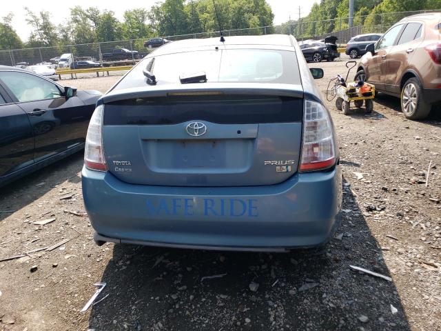 JTDKB20UX87700824 - 2008 TOYOTA PRIUS BLUE photo 6