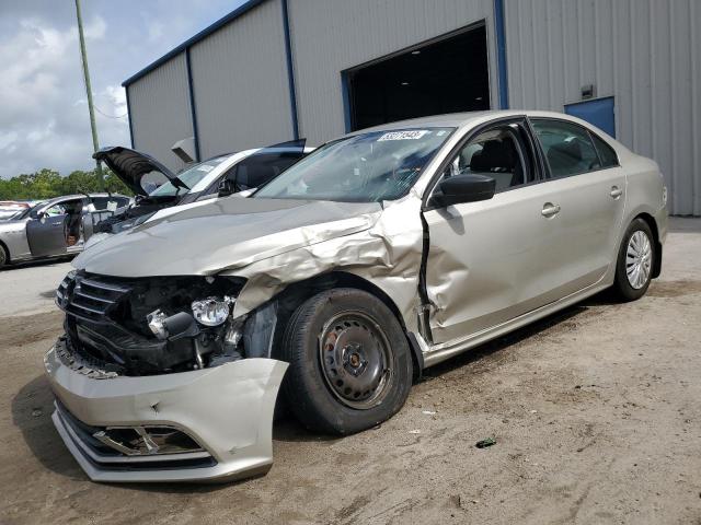 3VW2K7AJ0FM262882 - 2015 VOLKSWAGEN JETTA BASE 米色 照片 1