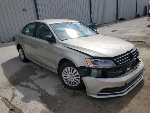 3VW2K7AJ0FM262882 - 2015 VOLKSWAGEN JETTA BASE 米色 照片 4