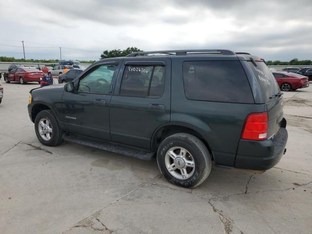 1FMZU63W44UC00789 - 2004 FORD EXPLORER XLT GREEN photo 2