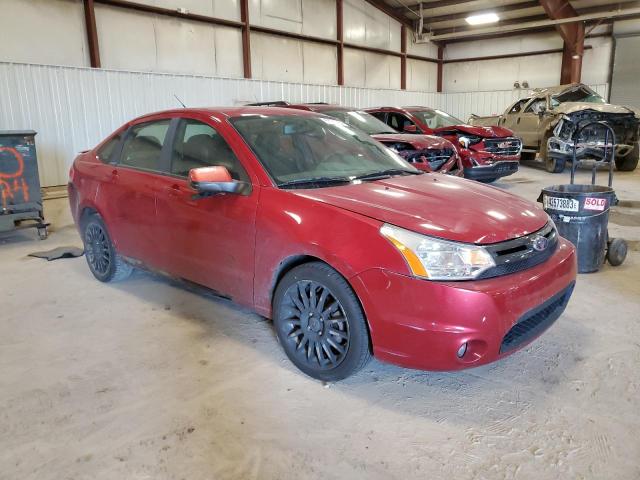 1FAHP3GNXAW114819 - 2010 FORD FOCUS SES RED photo 4