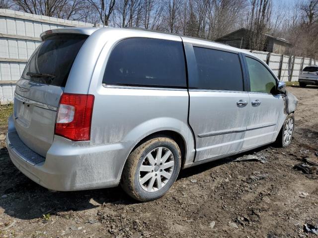 2C4RC1CG7CR414612 - 2012 CHRYSLER TOWN & COU TOURING L SILVER photo 3