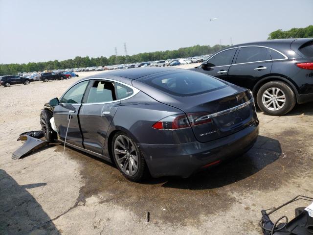 5YJSA1E21JF276115 - 2018 TESLA MODEL S Մոխրագույն լուսանկար 2