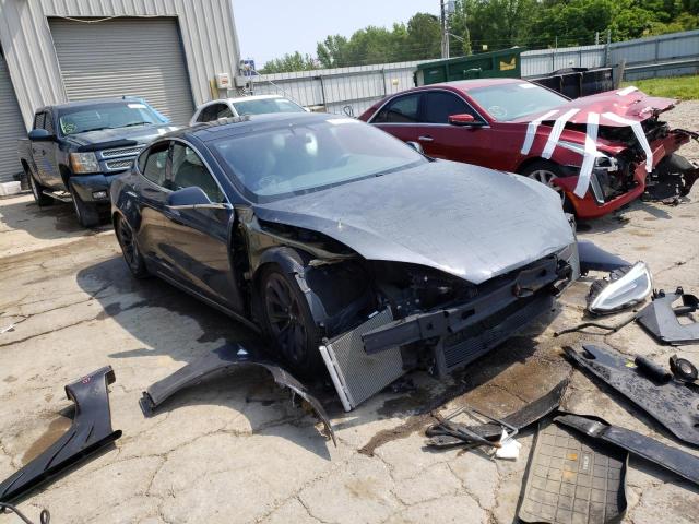 5YJSA1E21JF276115 - 2018 TESLA MODEL S Մոխրագույն լուսանկար 4