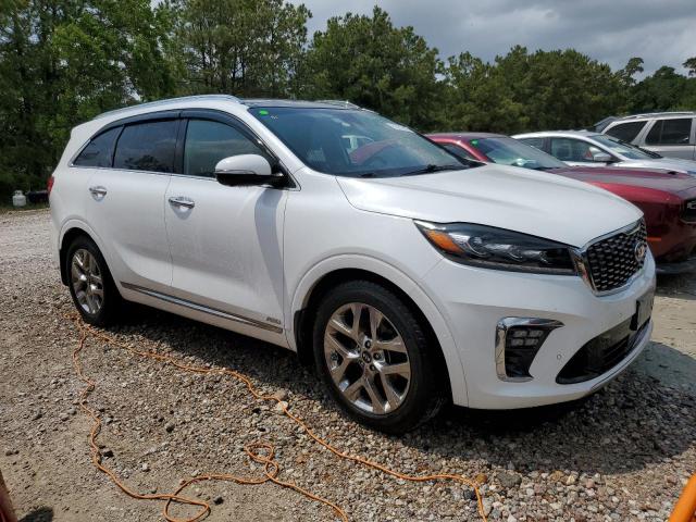 5XYPKDA55KG461654 - 2019 KIA SORENTO SX WHITE photo 4