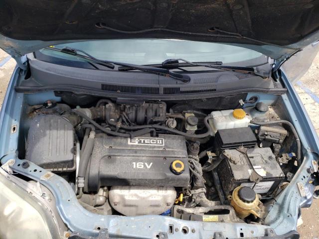 KL1TD56697B086831 - 2007 CHEVROLET AVEO BASE Mavi foto 11