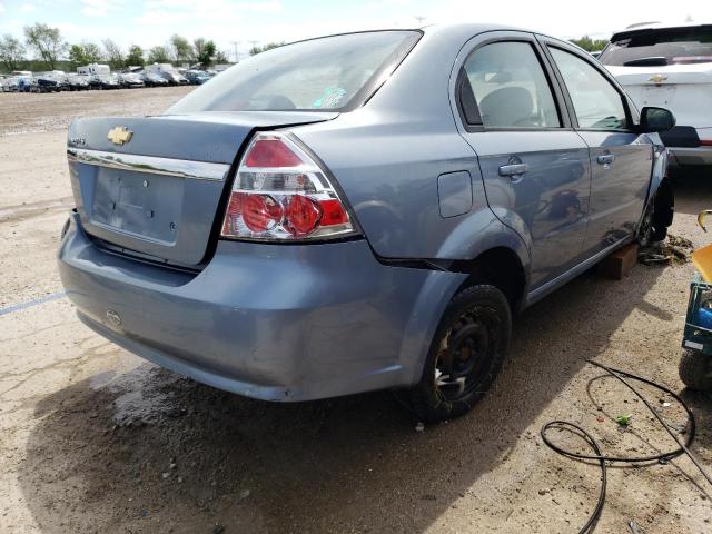 KL1TD56697B086831 - 2007 CHEVROLET AVEO BASE Mavi foto 3