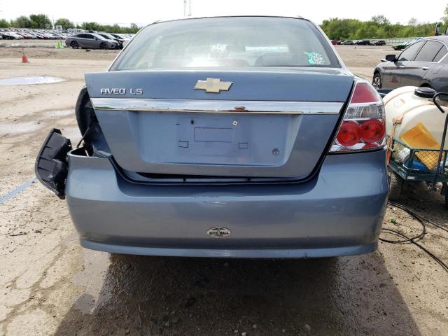 KL1TD56697B086831 - 2007 CHEVROLET AVEO BASE Mavi foto 6